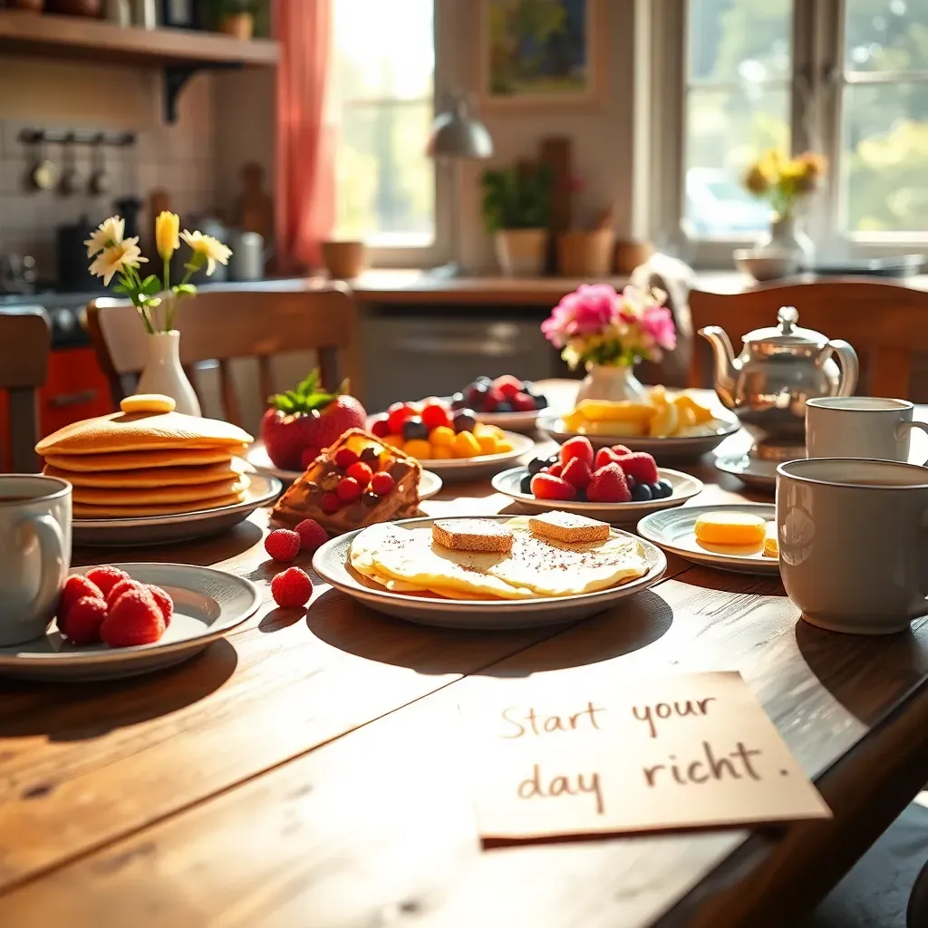 El desayuno es la comida más importante El desayuno es la comida más importante